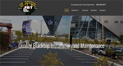 Desktop Screenshot of jbtblacktopping.com